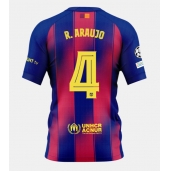 Barcelona Ronald Araujo #4 Replika Hjemmedrakt 2025-26 Kortermet