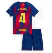 Barcelona Ronald Araujo #4 Replika Hjemmedrakt Barn 2025-26 Kortermet (+ bukser)