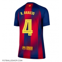 Barcelona Ronald Araujo #4 Replika Hjemmedrakt Dame 2025-26 Kortermet