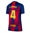 Barcelona Ronald Araujo #4 Replika Hjemmedrakt Dame 2025-26 Kortermet