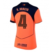 Barcelona Ronald Araujo #4 Replika Tredjedrakt Dame 2025-26 Kortermet
