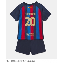 Barcelona Sergi Roberto #20 Replika Hjemmedrakt Barn 2022-23 Kortermet (+ bukser)