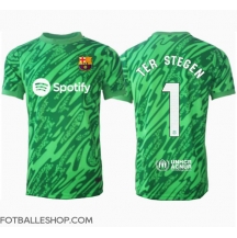 Barcelona Ter Stegen #1 Keeper Replika Bortedrakt 2024-25 Kortermet