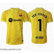 Barcelona Ter Stegen #1 Keeper Replika Hjemmedrakt 2024-25 Kortermet