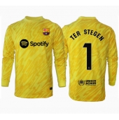 Barcelona Ter Stegen #1 Keeper Replika Hjemmedrakt 2024-25 Langermet
