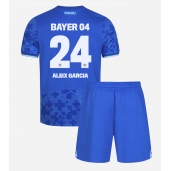 Bayer Leverkusen Aleix Garcia #24 Replika Tredjedrakt Barn 2025-26 Kortermet (+ bukser)