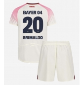 Bayer Leverkusen Alejandro Grimaldo #20 Replika Bortedrakt Barn 2025-26 Kortermet (+ bukser)