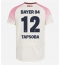 Bayer Leverkusen Edmond Tapsoba #12 Replika Bortedrakt 2025-26 Kortermet