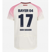 Bayer Leverkusen Eliesse Ben Seghir #17 Replika Bortedrakt 2025-26 Kortermet