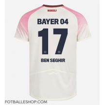 Bayer Leverkusen Eliesse Ben Seghir #17 Replika Bortedrakt 2025-26 Kortermet