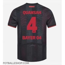 Bayer Leverkusen Jarell Quansah #4 Replika Hjemmedrakt 2025-26 Kortermet
