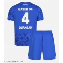 Bayer Leverkusen Jarell Quansah #4 Replika Tredjedrakt Barn 2025-26 Kortermet (+ bukser)