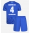 Bayer Leverkusen Jarell Quansah #4 Replika Tredjedrakt Barn 2025-26 Kortermet (+ bukser)