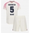 Bayer Leverkusen Loic Bade #5 Replika Bortedrakt Barn 2025-26 Kortermet (+ bukser)