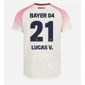 Bayer Leverkusen Lucas Vazquez #21 Replika Bortedrakt 2025-26 Kortermet