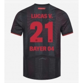 Bayer Leverkusen Lucas Vazquez #21 Replika Hjemmedrakt 2025-26 Kortermet