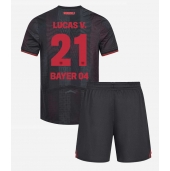 Bayer Leverkusen Lucas Vazquez #21 Replika Hjemmedrakt Barn 2025-26 Kortermet (+ bukser)