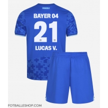 Bayer Leverkusen Lucas Vazquez #21 Replika Tredjedrakt Barn 2025-26 Kortermet (+ bukser)