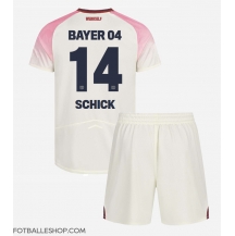 Bayer Leverkusen Patrik Schick #14 Replika Bortedrakt Barn 2025-26 Kortermet (+ bukser)
