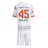 Bayern Munich Aleksandar Pavlovic #45 Replika Bortedrakt Barn 2025-26 Kortermet (+ bukser)