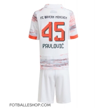 Bayern Munich Aleksandar Pavlovic #45 Replika Bortedrakt Barn 2025-26 Kortermet (+ bukser)