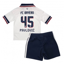 Bayern Munich Aleksandar Pavlovic #45 Replika Bortedrakt Barn 2026-27 Kortermet (+ bukser)