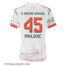 Bayern Munich Aleksandar Pavlovic #45 Replika Bortedrakt Dame 2025-26 Kortermet