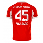Bayern Munich Aleksandar Pavlovic #45 Replika Hjemmedrakt 2025-26 Kortermet