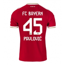Bayern Munich Aleksandar Pavlovic #45 Replika Hjemmedrakt 2026-27 Kortermet