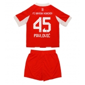 Bayern Munich Aleksandar Pavlovic #45 Replika Hjemmedrakt Barn 2025-26 Kortermet (+ bukser)