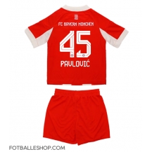 Bayern Munich Aleksandar Pavlovic #45 Replika Hjemmedrakt Barn 2025-26 Kortermet (+ bukser)