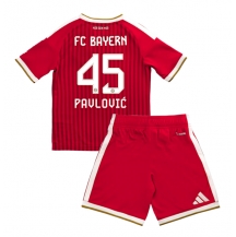 Bayern Munich Aleksandar Pavlovic #45 Replika Hjemmedrakt Barn 2026-27 Kortermet (+ bukser)