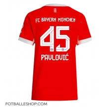 Bayern Munich Aleksandar Pavlovic #45 Replika Hjemmedrakt Dame 2025-26 Kortermet