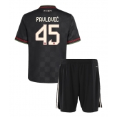 Bayern Munich Aleksandar Pavlovic #45 Replika Tredjedrakt Barn 2025-26 Kortermet (+ bukser)