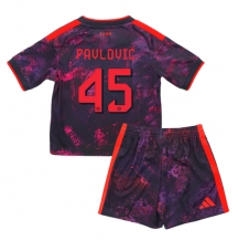 Bayern Munich Aleksandar Pavlovic #45 Replika Tredjedrakt Barn 2026-27 Kortermet (+ bukser)