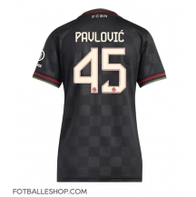 Bayern Munich Aleksandar Pavlovic #45 Replika Tredjedrakt Dame 2025-26 Kortermet