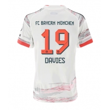 Bayern Munich Alphonso Davies #19 Replika Bortedrakt Dame 2025-26 Kortermet