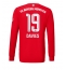 Bayern Munich Alphonso Davies #19 Replika Hjemmedrakt 2022-23 Langermet