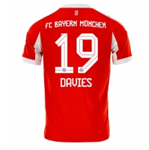 Bayern Munich Alphonso Davies #19 Replika Hjemmedrakt 2025-26 Kortermet