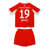 Bayern Munich Alphonso Davies #19 Replika Hjemmedrakt Barn 2025-26 Kortermet (+ bukser)