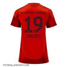 Bayern Munich Alphonso Davies #19 Replika Hjemmedrakt Dame 2024-25 Kortermet