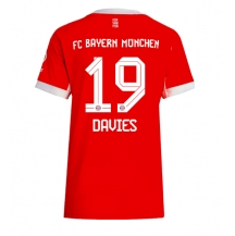 Bayern Munich Alphonso Davies #19 Replika Hjemmedrakt Dame 2025-26 Kortermet