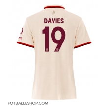 Bayern Munich Alphonso Davies #19 Replika Tredjedrakt Dame 2024-25 Kortermet