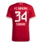 Bayern Munich Ismael Saibari #34 Replika Hjemmedrakt Dame 2026-27 Kortermet