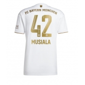 Bayern Munich Jamal Musiala #42 Replika Bortedrakt 2022-23 Kortermet