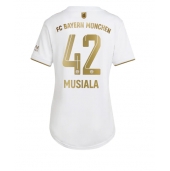 Bayern Munich Jamal Musiala #42 Replika Bortedrakt Dame 2022-23 Kortermet