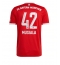 Bayern Munich Jamal Musiala #42 Replika Hjemmedrakt 2022-23 Kortermet