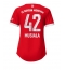 Bayern Munich Jamal Musiala #42 Replika Hjemmedrakt Dame 2022-23 Kortermet