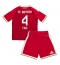 Bayern Munich Jonathan Tah #4 Replika Hjemmedrakt Barn 2026-27 Kortermet (+ bukser)