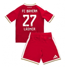 Bayern Munich Konrad Laimer #27 Replika Hjemmedrakt Barn 2026-27 Kortermet (+ bukser)